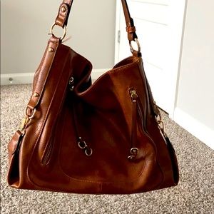 Cognac purse